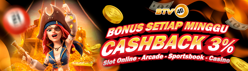 Cashback Mingguan 3% Slot Arcade Sports Casino